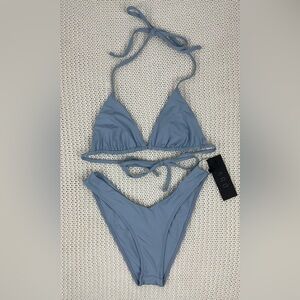 NWT Aro Eve Bikini in Blue Fog Color, Size XS.